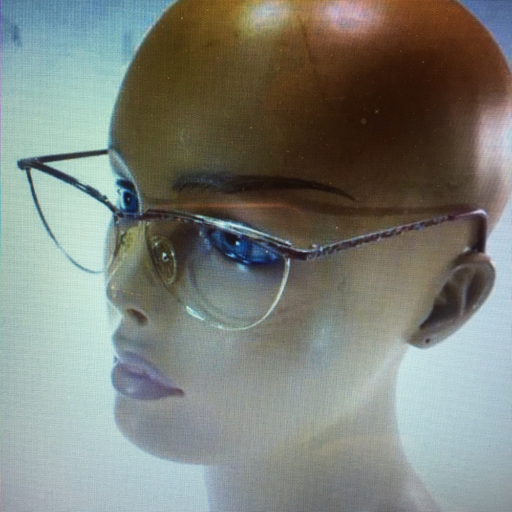 Vtg. Missoni Lavender Cat's Eye Eyeglass Frames